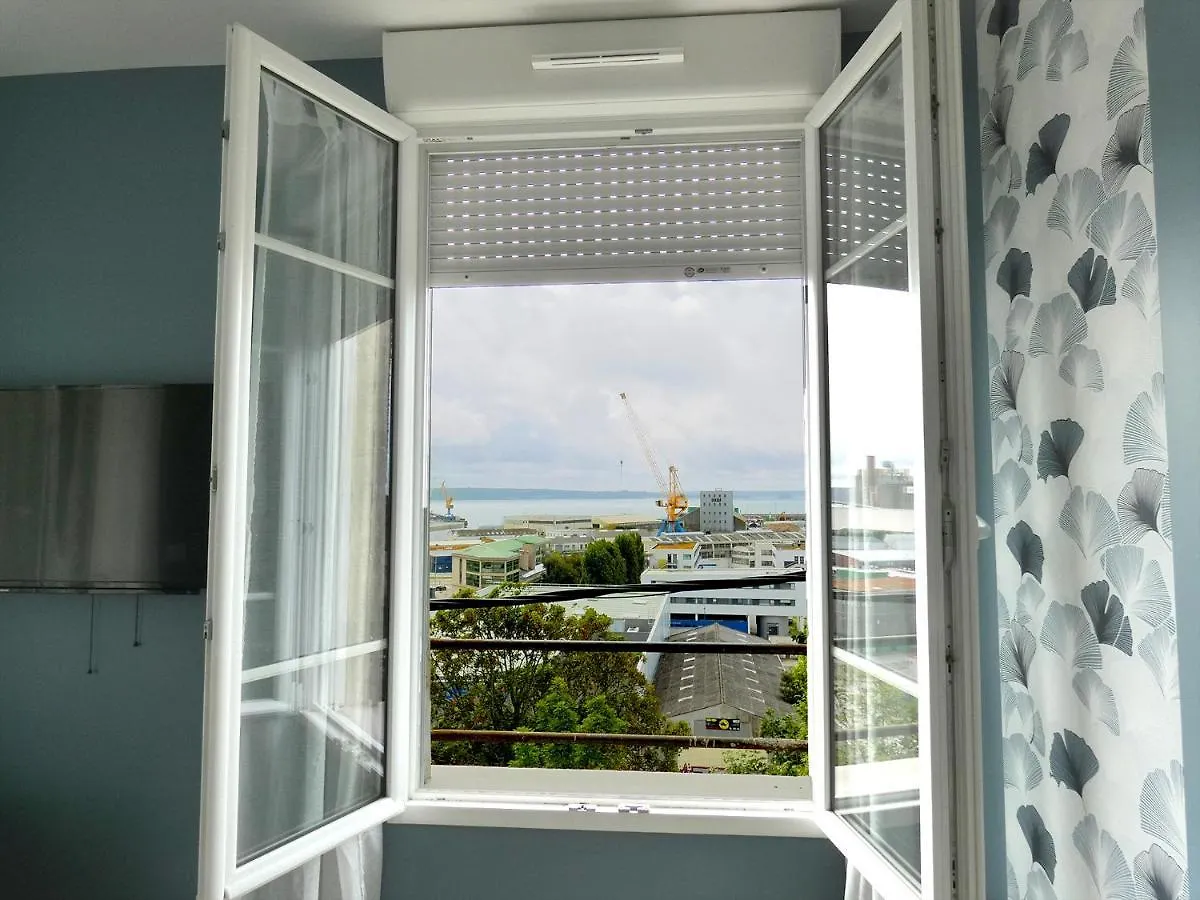 Superbe Studio Lumineux, Jolie Vue Mer Ledellec Brest